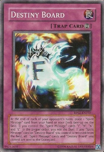 Destiny Board • RP02-EN045 • SR • 2025 Reprint