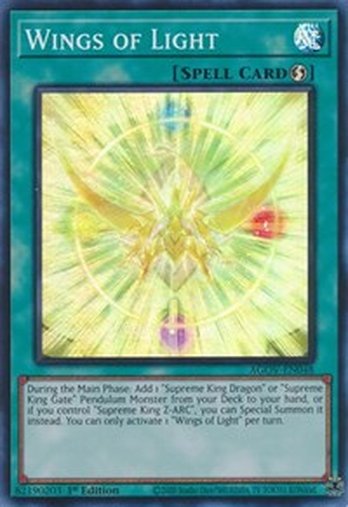 Wings of Light • AGOV-EN048 • SR