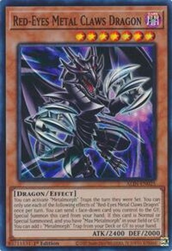 Red-Eyes Metal Claws Dragon • ALIN-EN025 • SR