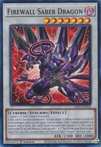 Firewall Saber Dragon • ALIN-EN038 • SR