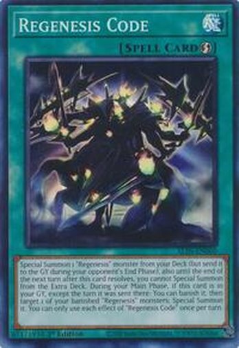 Regenesis Code • ALIN-EN060 • SR