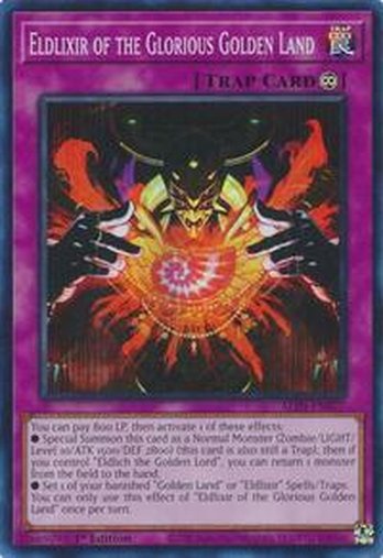 Eldlixir of the Glorious Golden Land • ALIN-EN077 • SR