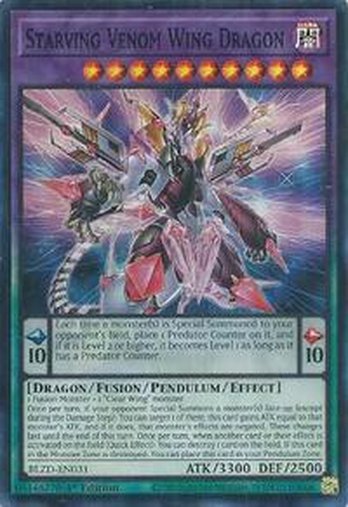 Starving Venom Wing Dragon • BLZD-EN031 • SR