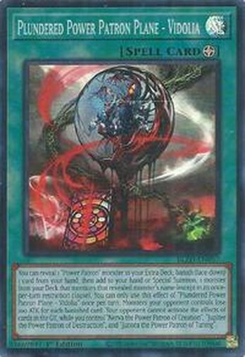 Plundered Power Patron Plane - Vidolia • BLZD-EN057 • SR