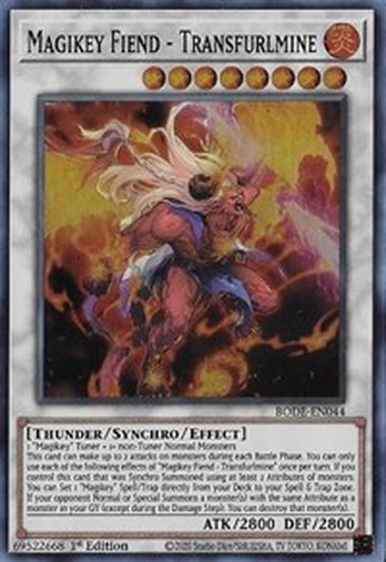 Magikey Fiend - Transfurlmine • BODE-EN044 • SR