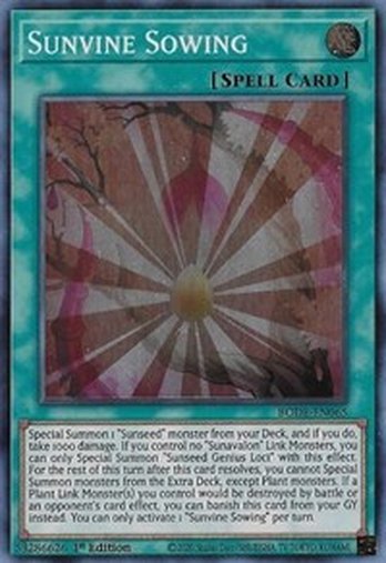 Sunvine Sowing • BODE-EN065 • SR