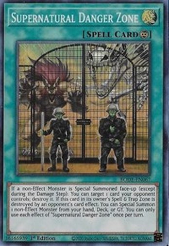 Supernatural Danger Zone • BODE-EN067 • SR