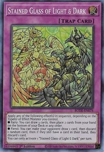 Stained Glass of Light & Dark • BODE-EN078 • SR