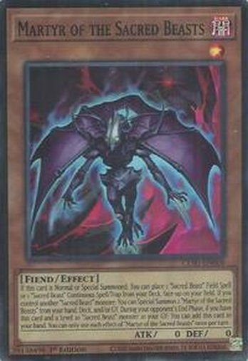 Martyr of the Sacred Beasts • CORI-EN009 • SR