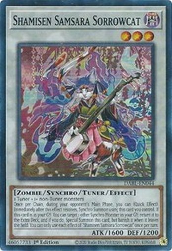 Shamisen Samsara Sorrowcat • DABL-EN044 • SR