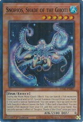 Snopios, Shade of the Ghoti • DABL-EN087 • SR