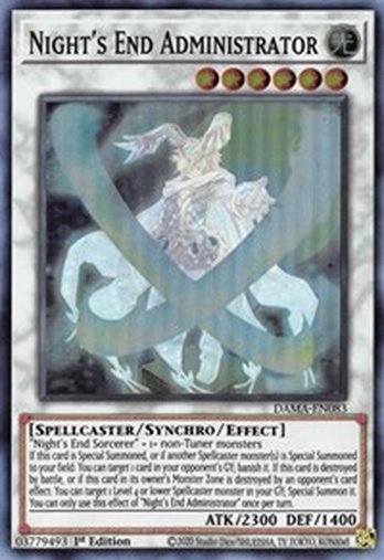 Night's End Administrator • DAMA-EN083 • SR