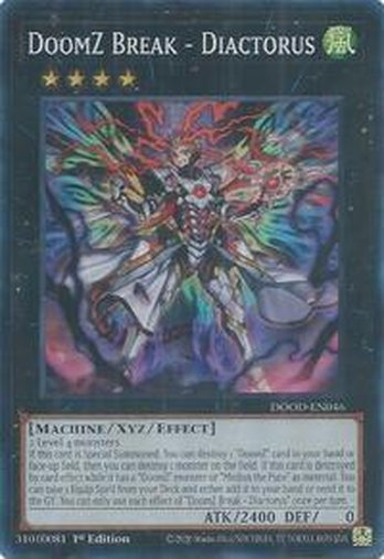 DoomZ Break - Diactorus • DOOD-EN046 • SR