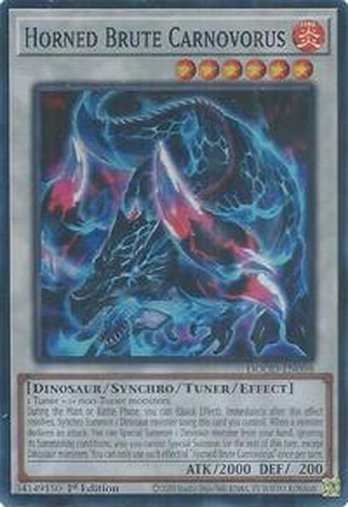 Horned Brute Carnovorus • DOOD-EN098 • SR