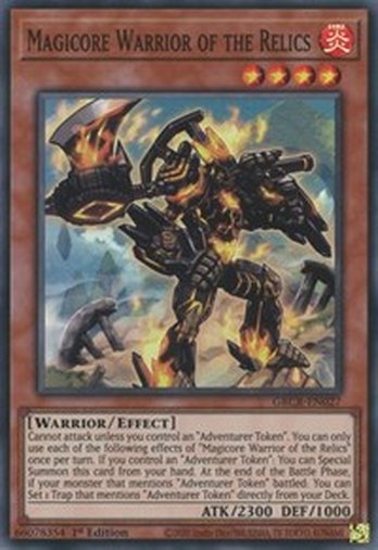 Magicore Warrior of the Relics • GRCR-EN027 • SR
