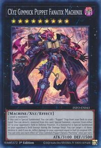 CXyz Gimmick Puppet Fanatix Machinix • INFO-EN043 • SR