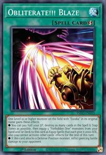 Obliterate!!! Blaze • INFO-EN055 • SR