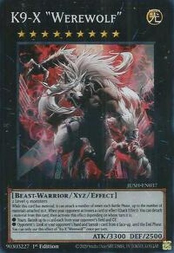 K9-X "Werewolf" • JUSH-EN037 • SR