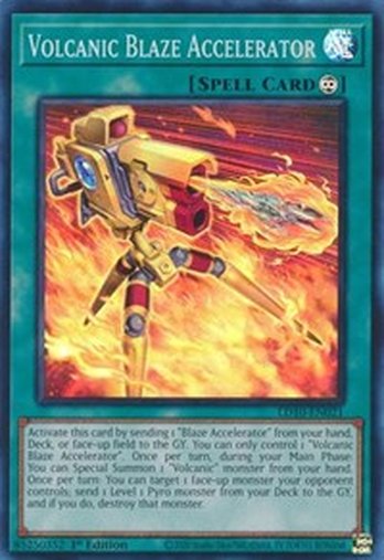 Volcanic Blaze Accelerator • LD10-EN021 • SR