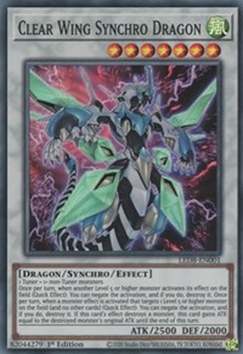 Clear Wing Synchro Dragon • LED8-EN001 • SR