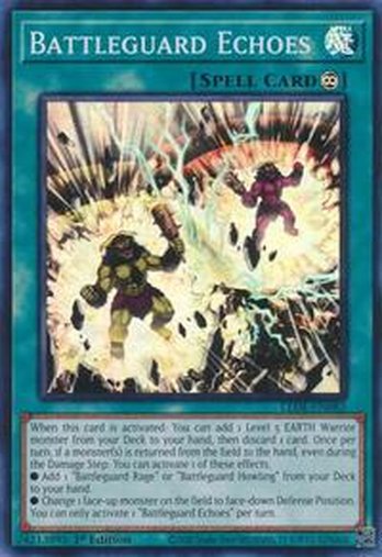 Battleguard Echoes • LEDE-EN082 • SR