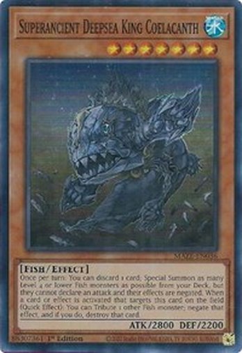 Superancient Deepsea King Coelacanth • MAZE-EN036 • SR