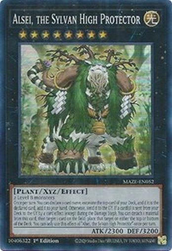 Alsei, the Sylvan High Protector • MAZE-EN052 • SR