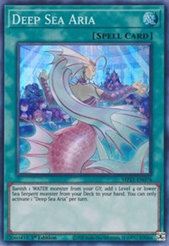 Deep Sea Aria • MP21-EN076 • SR