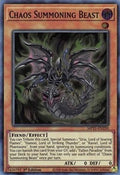 Chaos Summoning Beast • MP21-EN250 • SR