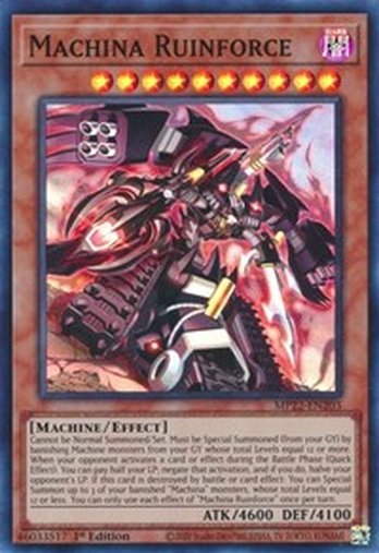 Machina Ruinforce • MP22-EN203 • SR