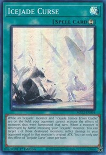 Icejade Curse • MP23-EN094 • SR