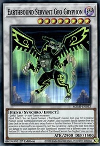 Earthbound Servant Geo Gryphon • MZMI-EN033 • SR