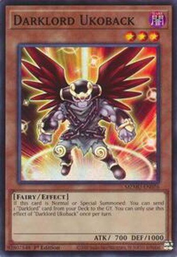 Darklord Ukoback • MZMU-EN076 • SR