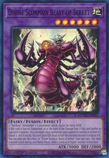 Divine Scorpion Beast of Serket • MZTM-EN005 • SR