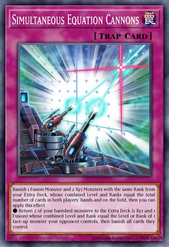 Simultaneous Equation Cannons • OP27-EN012 • SR