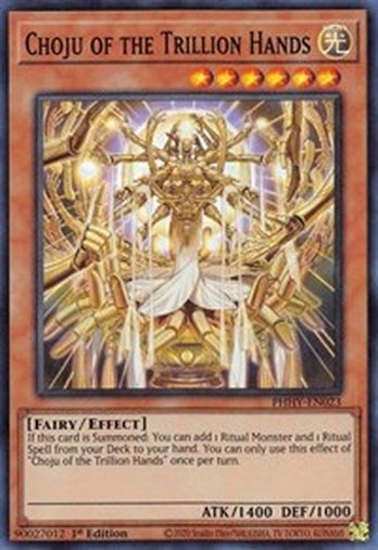 Choju of the Trillion Hands • PHHY-EN023 • SR