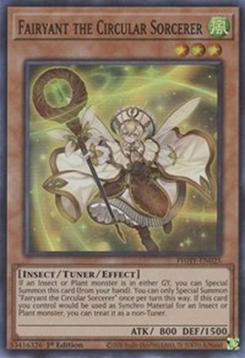 Fairyant the Circular Sorcerer • PHHY-EN025 • SR