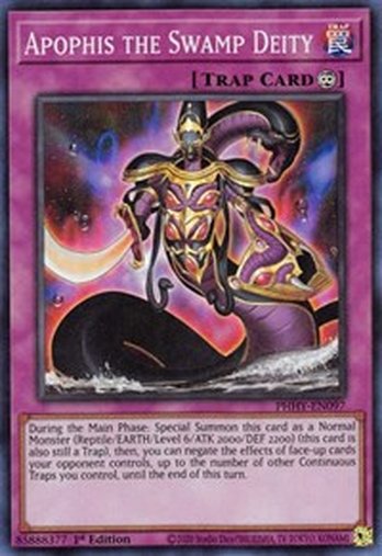 Apophis the Swamp Deity • PHHY-EN097 • SR