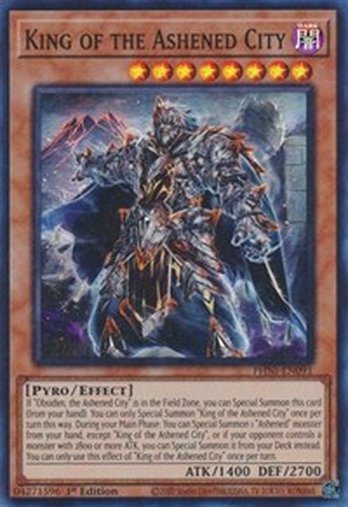 King of the Ashened City • PHNI-EN091 • SR
