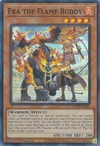 Eka the Flame Buddy • POTE-EN034 • SR