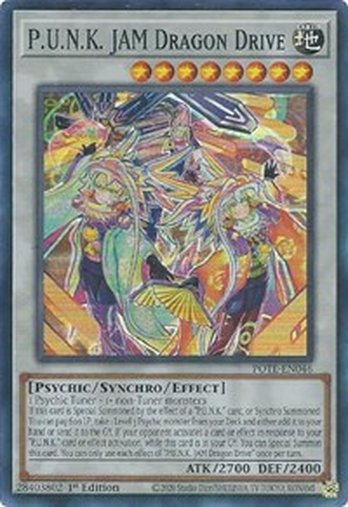 P.U.N.K. JAM Dragon Drive • POTE-EN046 • SR