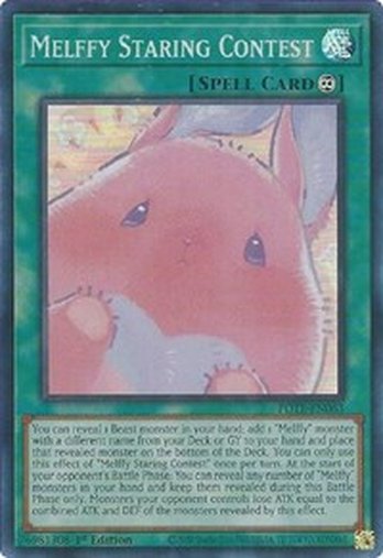 Melffy Staring Contest • POTE-EN063 • SR