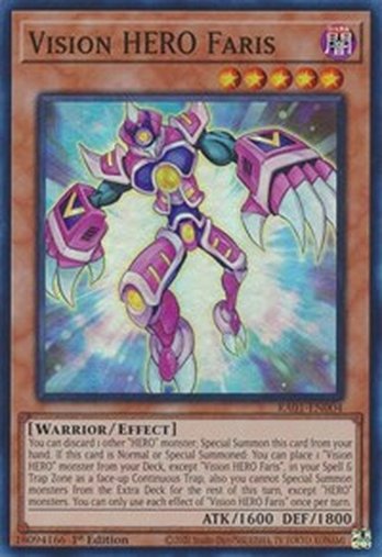 Vision HERO Faris • RA01-EN004 • SR