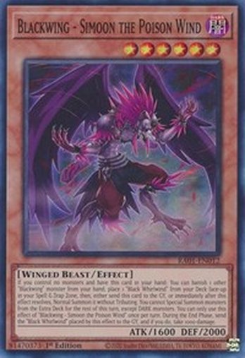 Blackwing - Simoon the Poison Wind • RA01-EN012 • SR