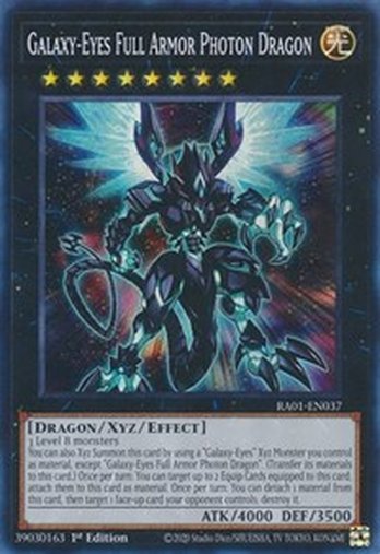 Galaxy-Eyes Full Armor Photon Dragon • RA01-EN037 • SR