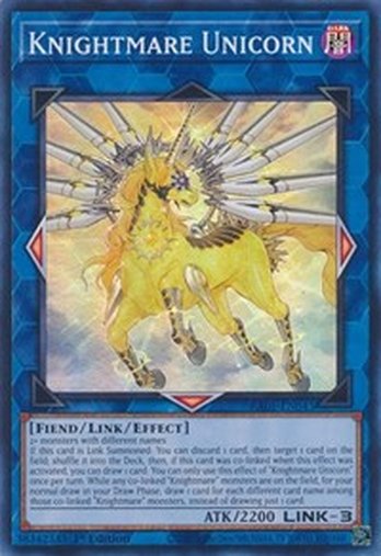 Knightmare Unicorn • RA01-EN043 • SR