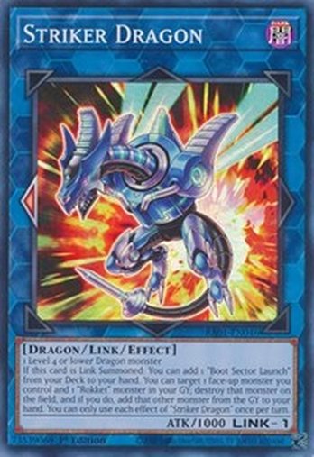 Striker Dragon • RA01-EN046 • SR