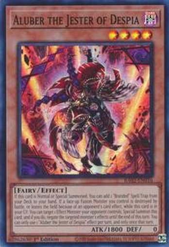 Aluber the Jester of Despia • RA02-EN016 • SR