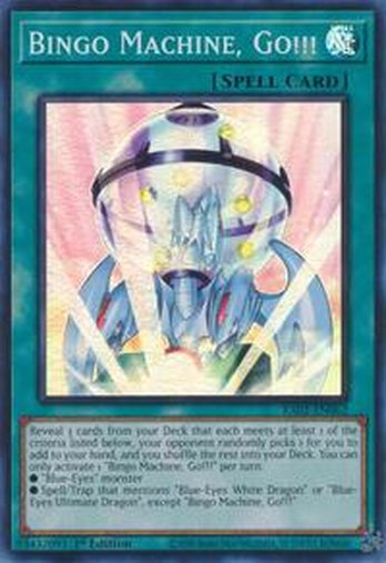 Bingo Machine, Go!!! • RA02-EN062 • SR