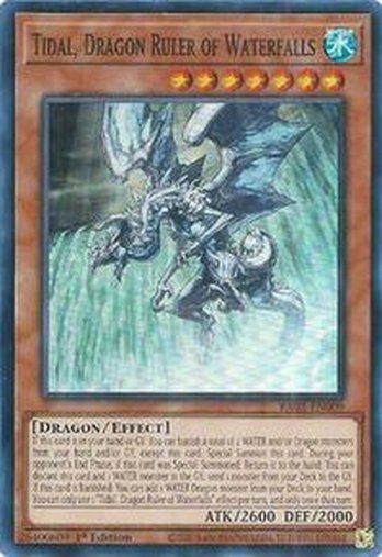 Tidal, Dragon Ruler of Waterfalls • RA03-EN009 • SR